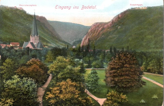 Eingang Bodetal bei Thale