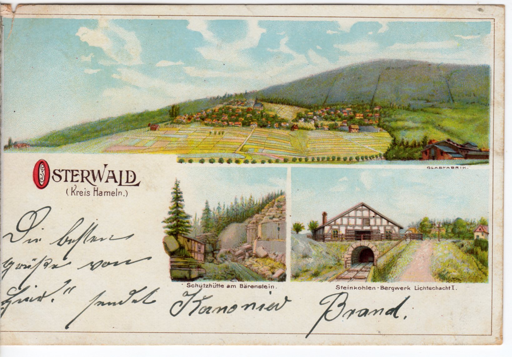 AK Osterwald Historische Ansichtskarten