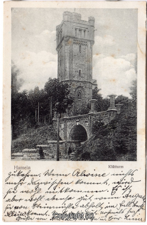 6830A-Hameln1653-Kluetturm-1908-Scan-Vorderseite.jpg 6830A-Hameln1653-Kluetturm-1908-Scan-Vorderseite.jpg