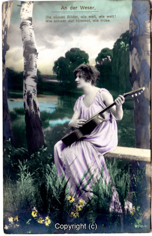 0940A-Romantik027-An-der-Weser-Frau-Instrument-Text-oben-1917-Scan-Vorderseite.jpg