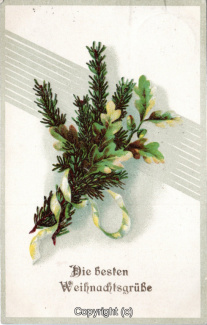 8282A-Grusskarten184-Weihnachten-Tannenzweig-1917-Scan-Vorderseite.jpg